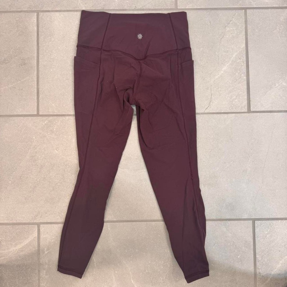 Athleta Salutation Stash Pocket 7/8 Size Small - Picture 2 of 5